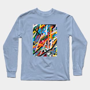 irregular lines Long Sleeve T-Shirt